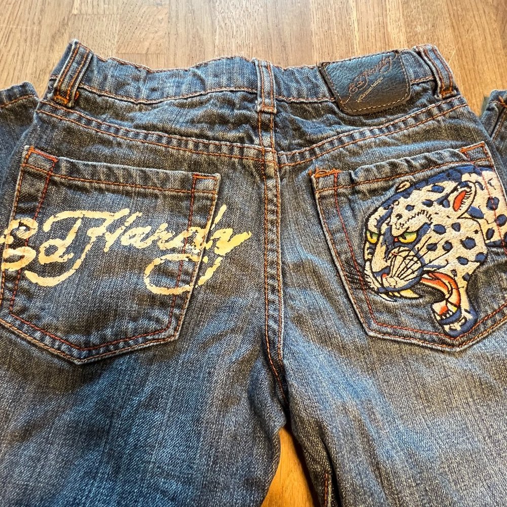 Ed Hardy Girls Jeans - Girl's Size 6